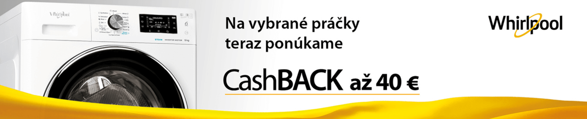 Akcia Whirlpool Cashback